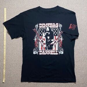 Dimebag Darrell Black Graphic Tee